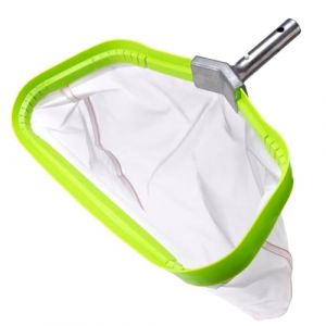 DABOVIN Ultra Fine Mailles du Filet de Piscine,Lourd Fardeau Épuisette avec Contour en Métal,Filet Sac en Anti Déchirure Nylon pour Nettoyer Insectes Boue,Pool Rake Skimmer Net (FENGXIN 02, neuf)