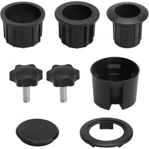 HENGBIRD 8 Pi&egrave;ces Adaptateur Pied Parasol Anneau de R&eacute;duction Adaptateur pour Pied de Parasol Pi&egrave;ces D&eacute;tach&eacute;es pour Parasols de Terrasse Pied de Parasol pour Parasols De Jardin (zhentailiang, neuf)