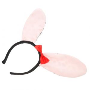 PRETYZOOM bandeau d ' oreille de chien d&eacute;guisement animal costume pour animaux oreilles d ' animaux d ' halloween Dalmatien oreilles adulte oreilles de chien femmes oreilles de chiot chiffon rouge (Pakeliza, neuf)