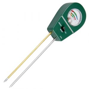 YAOYYG Testeur de Sol, Testeur Humidit&eacute; Plante, Testeur de Sol 3 en 1, &Eacute;quipement de Mesure du Sol pour l'humidit&eacute;, La Fertilit&eacute; et Le pH, Humidimetre Hygrometre pour Pot de Fleurs, Jardin, Ferme, Cou (PuSaSenJunKe, neuf)