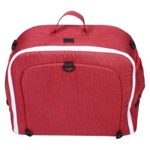 NOLITOY Berceau Pliable Portable pour B&eacute;b&eacute; avec Moustiquaire et Auvent, Lit de Voyage L&eacute;ger et Transportable, Housse Double Bandouli&egrave;re Rouge, Camping, Plage et D&eacute;placements en Ext&eacute;rieur (shanjingfen, neuf)