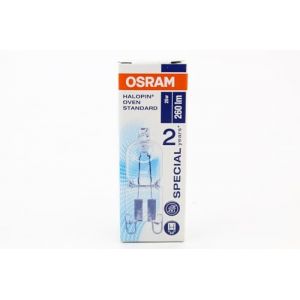 Osram Halopin 66725 Ampoule de four 25 W G9 transparente 230 V | Ampoule OVEN utilisable sur 200 °C | Blanc chaud (Lichtspiel UG, neuf)