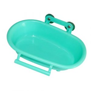 Arrovarp Baignoire pour Oiseaux, bo&icirc;te de pour Perroquet - Baignoire de Hang Box pour Perroquet | Mangeoire &agrave; Eau Murale pour Oiseaux d'ext&eacute;rieur, pour perruches Moyennes et Petites (fiewand, neuf)