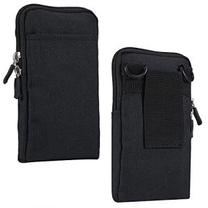 &Eacute;tui de Ceinture pour T&eacute;l&eacute;phone, Sac &agrave; Bandouli&egrave;re pour T&eacute;l&eacute;phone Portable Homme, Vertical Sacoche Telephone Housse de Transport Clip avec Boucle de Ceinture Sac Bandouli&egrave;re Portefeuille Pochette (Moteen, neuf)