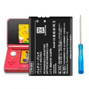 3800mAh BOANV Batterie CTR-001/CTR-003 Batterie pour Nintendo 2DS, 3DS, New 2DS XL, Wii U Pro (Boanv EU, neuf)