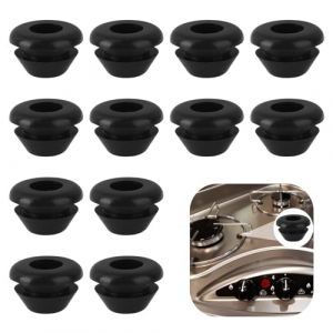 JINSIHU 12 Pi&egrave;ces Passages en Caoutchouc, Pieds en Caoutchouc Bouchon Caoutchouc pour Dometic, Smev et Thetford R&eacute;chaud de Camping Car Compatibles avec Les Barres de 5 mm, Accessoires de Cuisine (XinLinLiangShangMao, neuf)
