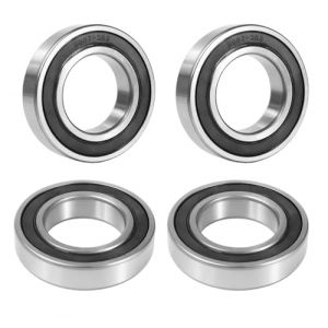 Flewdart 4pcs roulement a bille 6007RS 35 x 62 x 14 mm Chrome, roulements &agrave; billes 6007 2RS Double Blind&eacute; Acier Carbone (6007RS 4pcs) (ZIHANGEU, neuf)