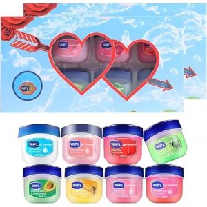 HAIYUU Lip Therapy,8 Pi&egrave;ce Baume &agrave; L&egrave;vres Hydratant pour le jour et la nuit, Lip Balm Labello Levres Naturel Hydratant, pour &Eacute; Claircir Les Rides Des L&egrave;vres, Soin Des Levres et Hydrater (HAIYUUStoreDirect, neuf)