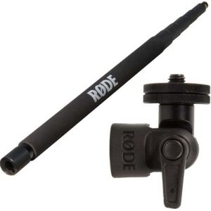 Rode BoomPole Microphone télescopique Tonangel 3 m + Adaptateur Rode Pivot 3/8" pour montage trépied ou tonanche (keepdrum, neuf)