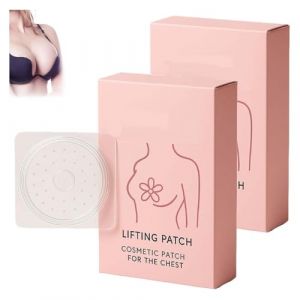 Herbionyx Lifting Patch, patchs pour raffermir et lifter la poitrine, masque pour augmenter le volume de la poitrine à base de collagène et de protéines kératopeptidiques (2pcs) (NordicLume, neuf)