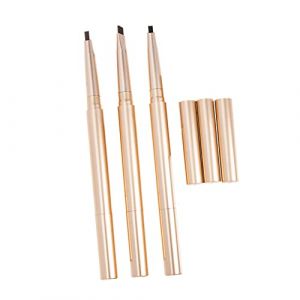 minkissy Crayons &Agrave; Sourcils Doubles En Or Rose 3 Couleurs Marron Marron Fonc&eacute; Noir Outils De Maquillage (Master Self, neuf)