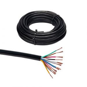 BEIJISTAR 2M 13x0,5mm&sup2; V&eacute;hicule C&acirc;ble Rond, 12V 24V C&acirc;ble de Remorque 13 Fils, Pour Caravane Camion Camping - Car Remorque (BEIJISTAR, neuf)