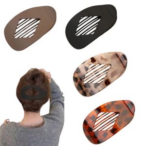 Pince à Cheveux Simple Et éLéGante En Forme De Bec De Canard, 4/8 Pcs Pince à Cheveux Bec De Canard Simple Et éLéGante, Pince à Cheveux Plate En Forme De Bec De Canard Pour Femmes Et Filles (B) (hefeiguhuigongyinglianguanliyouxiangongsi, neuf)