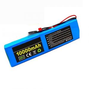 Batterie De Scooter Électrique 36V 10Ah 10S3P Batterie Li-ION 36V 10000Mah Vélo Électrique Cyclomoteur Batterie Électrique Lithium-ION + 42V 2A Chargeur 36V10AH,XT60 (haominbianli, neuf)