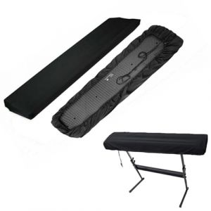 Housse anti-poussi&egrave;re pour clavier num&eacute;rique &agrave; 88 touches, grand stock, couverture de piano, housse anti-poussi&egrave;re pour clavier de piano, couverture pour clavier piano 88 touches, 134 x 29 x 19 cm (Dengguo Yu, neuf)