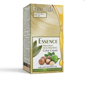 Bendida Coloration Permanente 120 ml &agrave; l&rsquo;huile de macadamia et oxydant &agrave; 6% | Couverture 100% des cheveux blancs & brillance longue dur&eacute;e | Coffret avec cr&egrave;me colorante (01 cr&egrave;me d&eacute;colorante) (My_Beauty_Box, neuf)