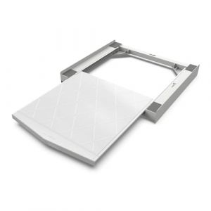 Meliconi - Kit de superposition + Tablette coulissante - 30% de plastique recyclé - TORRE QUICK - pour lave-linge et sèche-linge (Switom-Market, neuf)