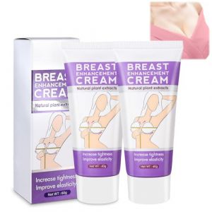 Crème D'Agrandissement Du Sein,Crème Nourrissante Seins Crème,Crème Lifting Des Seins,Breast Enhancement Cream,Pour l'Élargissement Des Seins Boobs Plump Augmente La Fermeté Des Seins (2PC) (YCHHY-EU, neuf)