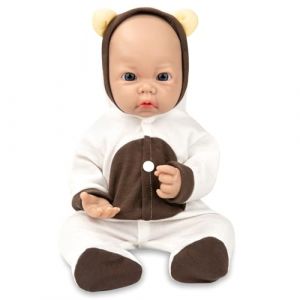 Vollence Poupée Bébé Reborn 40cm en Silicone, poupées ne Contenant Pas de Vinyle, Poupée en Silicone, poupées de Nouveau-nés - Fille (Vollence FR, neuf)