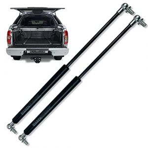 Lot De 2 V&eacute;Rins &agrave; Gaz Amortisseurs Hayon pour Nissan Navara Snugtop Canopy D22 D23 D40 1998-2016, Coffre Amortisseur Arri&egrave;Re, De Supports Ressorts &agrave; Gaz L&egrave;Ve Les Jambes De Force Accessoires Style (TongZai Store, neuf)