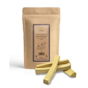 SALVIA | Encens Naturel Palo Santo 50g | Environ 10-12 UNT | B&acirc;tonnets d'encens | Essence d'arbre &agrave; Combustion Efficace | Authentique du P&eacute;rou | Bois Pur sacr&eacute; | Purification &eacute;nerg&eacute;tique | Incense (FRISAFRAN, neuf)