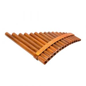 Fl&ucirc;te De Pan 15 Tuyaux En Bambou Avec Sac De Transport, Cl&eacute; De Sol, Instrument De Musique Traditionnel Chinois, Fl&ucirc;te De Pan Fabriqu&eacute;e &Agrave; La Main Pour D&eacute;butants, &Eacute;tudiants, Enfant Et Adultes (wulea, neuf)