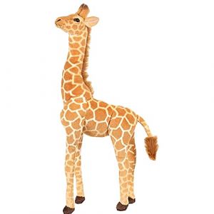 Hengqiyuan Jouet en Peluche De Girafe, Girafe Peluche Géant Gros Jouet Poupée Poupée De Poupée Douce Poupée Jouet Cadeaux d'anniversaire,120cm (LIBOWANG, neuf)