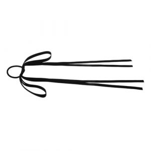 OATIPHO noeud élastiques pour cheveux élastiques à cheveux arc bracelet élastiques à cheveux pour femmes cravate pour les femmes élastiques à cheveux aucun dommage en tissu Noir (Tsun Ki-sung, neuf)