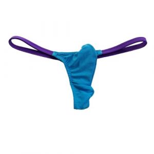 TNNRAO String Homme Sexy Résille Slip De Bain String Hommes Sexy MeshTongs Inversées Hommes Petit Tongs Arrière String String sous-vêtements Respirants (lclvld, neuf)
