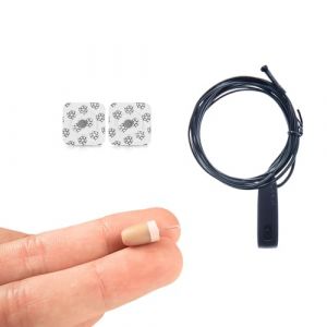 CooMax Oreillette Espion Bluetooth Invisible Casque sans Fil VIP Pro Microphone Examen - Micro Écouteur Espion Caché Appels Mobiles Oreille Tricher (Oreillette Espion VIP Pro Supermini Beige BT MF) (PingaOculto, neuf)