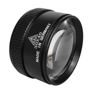 Yulokdwi Loupe de Joaillier,Loupe de Poche 30X | Portative pour &Eacute;lectronique G&eacute;ologie Lecture Peinture Bijouterie Artisanat (Yulokdwi, neuf)