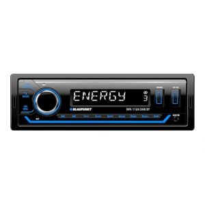 Blaupunkt BPA 1124 Dab BT, 1-DIN autoradio, Dab+, Bluetooth, USB, entr&eacute;e auxiliaire, Sortie subwoofer, Multicolore, 4x50 Watts, 12V (Selley., neuf)