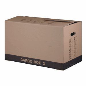 SMARTBOXPRO Lot de 10 Cartons Déménagement "CARGO-BOX X" (L)645 x(P)348 x (H)376mm (ALPEXE France, neuf)