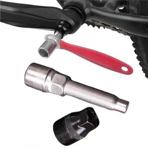 Extracteur de manivelle de vélo, extracteur de manivelle de vélo, extracteur de manivelle carré, extracteur de manivelle, extracteur de pédalier de vélo, outil de réparation et d'entretien (HATASTORE, neuf)