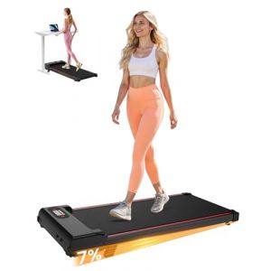 Tapis de Course et Marche 3 en 1 avec Pente 7% &ndash; Tapis Roulant Silencieux, 8 km/h, 2,5 CV, Amorti Confortable, Charge 130 kg, &Eacute;cran LCD &ndash; Maison & Bureau (FANPENG STORE, neuf)