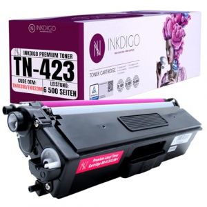 INKDIGO TONER ROUGE TN423 COMPATIBLE AVEC BROTHER Brother DCP-L 8410CDN; Brother DCP-L 8410CDW; Brother HL-L 8260CDW; Brother HL-L 8360CDW; Brother MFC-L 8690CDW ; Brother MFC 8900CDW (Toneromania, neuf)