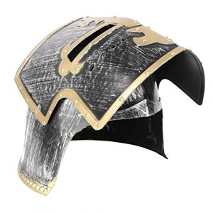 FRCOLOR Casque De Gladiateur Romain Légèrement Confortable Odeur Pour Fête Et Cosplay Chapeau Seau Original Pour Vacances Et Costume Soldat (Different Quality, neuf)