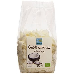 Pural Chips de Noix de Coco S&eacute;ch&eacute;s Bio 150g (MY WONDERFUL KIDS, neuf)