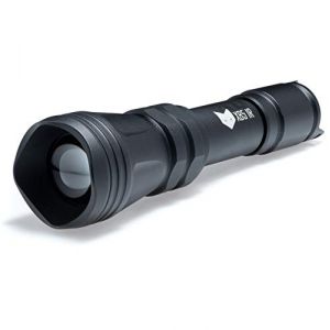 Nightfox XB5 lampe torche infrarouge | Longueur d'onde cach&eacute;e de 940 nm | Lumi&egrave;re invisible &agrave; utiliser uniquement avec les appareils de vision nocturne | LED 5W | Mise au point rapide (Laserware EU, neuf)