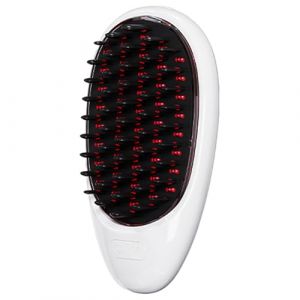 Brosse &eacute;lectrique de massage -cuir chevelu, masseur de - Peigne &eacute;lectrique stimulateur de avec 5 modes,Brosse &agrave; cheveux vibrante avec 2 t&ecirc;tes de massage, masseur (qixue, neuf)