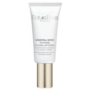 Natura Bissé Essential Shock Intense Eye And Lip Cream | Crème Contour des Yeux et des Lèvres Raffermissante à l'Huile de Rose Musquée, Vitamine E et Acides Aminés de Collagène et d'Élastine | 15 ml (Everauty, neuf)