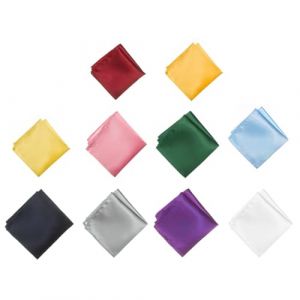 EOYVAIL Mouchoirs homme，Carrés de poche pour hommes, mouchoirs en tissu pour hommes, mouchoirs formels pour hommes, adaptés à différentes occasions de cérémonie (ZHONGFU  STORE, neuf)