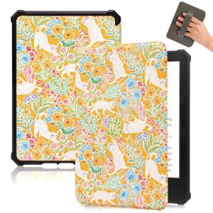 Fancity Étui pour Kindle Paperwhite 6,8", coque souple avec dragonne, mise en veille/réveil automatique intelligente pour Kindle Paperwhite Signature Edition et Kindle Paperwhite 11{^>e<^} génération (FANCITY UK, neuf)