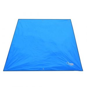 Azarxis Tarp Ultra L&eacute;ger Tapis de Sol Camping B&acirc;che sous Tente Couverture Protection Parasol Abri Auvent Imperm&eacute;able pour Hamac Pique-Nique Randonn&eacute;e Plage Trekking (B - Bleu, L - 240 x 220 cm) (Azarxis (FR), neuf)