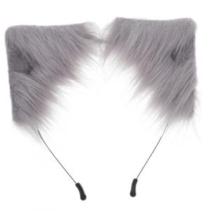 HONMEET Bandeau Accessoire déguisement chat cerceaux de cheveux d'oreille de chat -tête oreilles de chat coiffe de fête cerceau de cheveux oreilles de chat accessoires cosplay Peluche (ATriss, neuf)