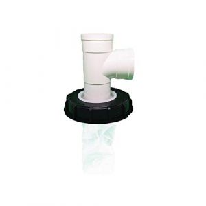 fllyingu Couvercle IBC avec Filtre en Nylon, 163mm/245mm Filtre Cuve IBC Couvercle, Couvercle IBC avec Évent pour Réservoir d'Pluie IBC (Zhifeng1, neuf)