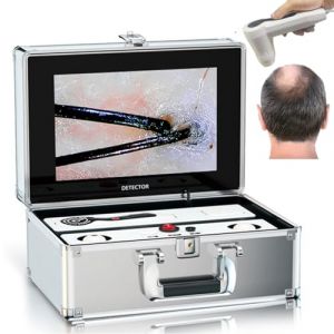 Détecteur De Follicules Cutanés 500Px, éCran Hd 7/9 Pouces 50X/200X Analyseur Professionnel De Cheveux Et De Peau Microscope NuméRique Loupe Scanner De Peau DéTecteur De Follicules,9inch (yingxianhuanpunikangbaihuodian, neuf)