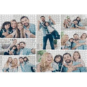 Puzzle Personnalis&eacute; avec Votre Photo 1000/500/300/120 Pi&egrave;ces Adultes et Enfants en Bois-Puzzle en personnalis&eacute; &agrave; partir de Votre Propre Image,Cadeau personnalis&eacute; - Cadeau Original (jieyangsm, neuf)