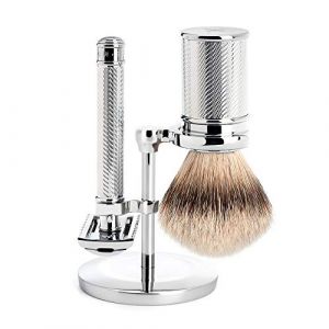 Set Afeitado Mühle Brocha Afeitar & Maquinilla Serie Tradicional R41 (Lily Mall, neuf)