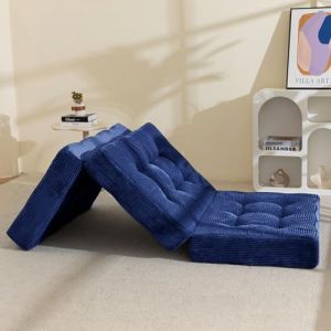 MAXYOYO Matelas Pliable 1 Personne, Épaisseur 15cm Matelas Pliant pour Futon Convertible Canapé-lit Portable, Matelas pour Invités Lit d'Appoint, 75x195 (MAXYOYO, neuf)